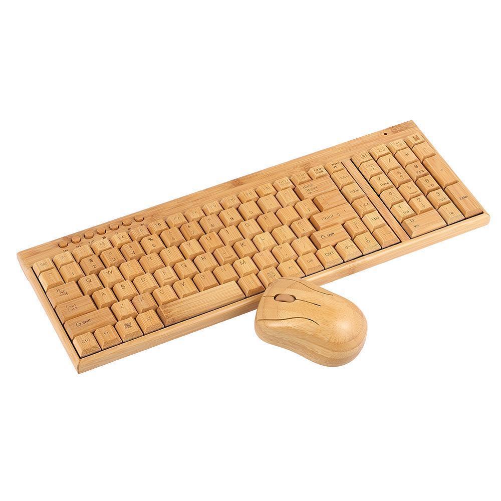 BAMBOO KEYBOARD AND MOUSE - The Best World Electric