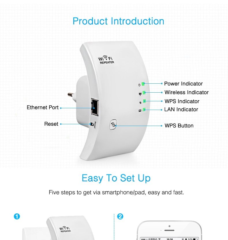 Ripetitore WI-FI (EASYIDEA) - The Best World Electric