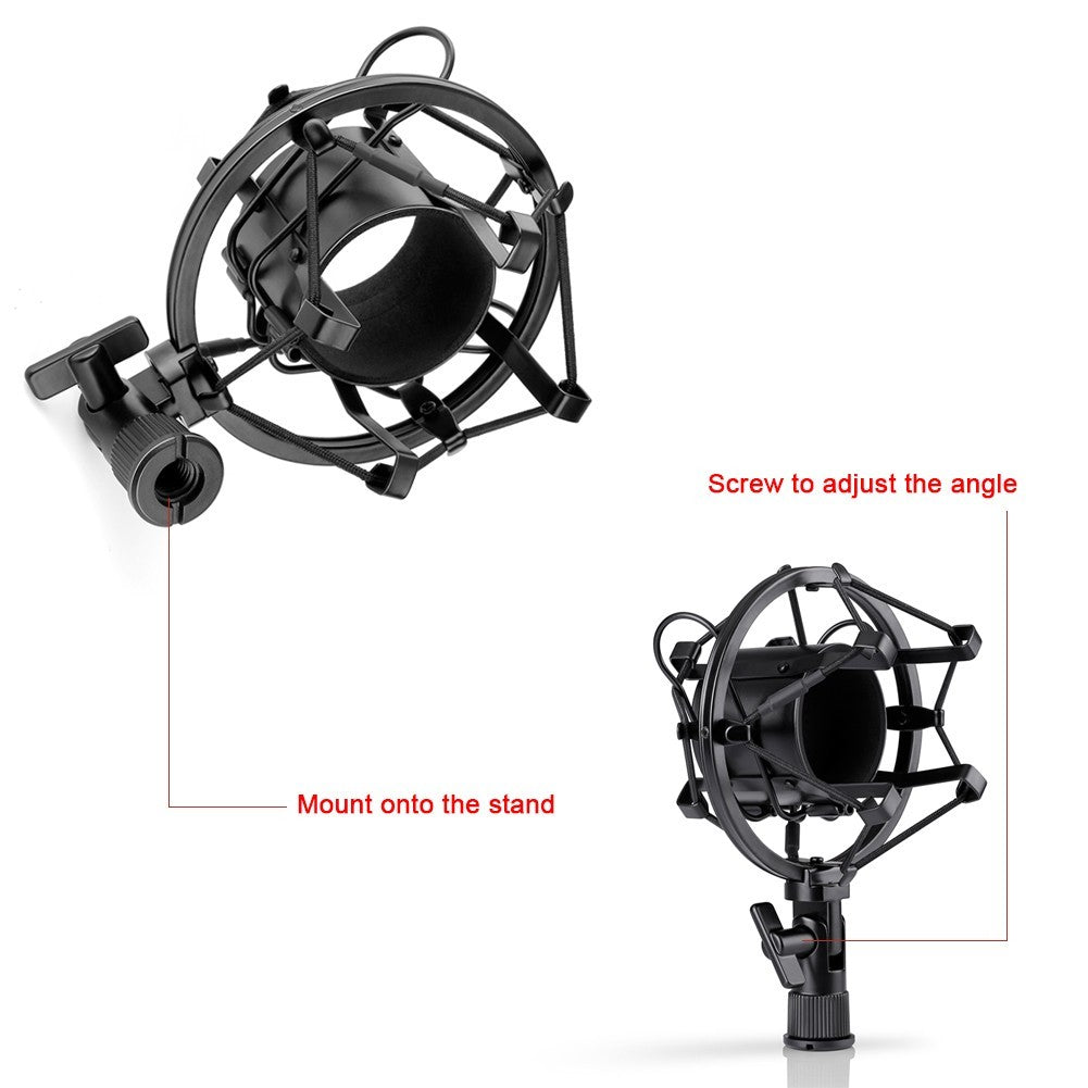 NW 800 CONDENSER MICROPHONE SHOCK MOUNT POWER CAB - The Best World Electric