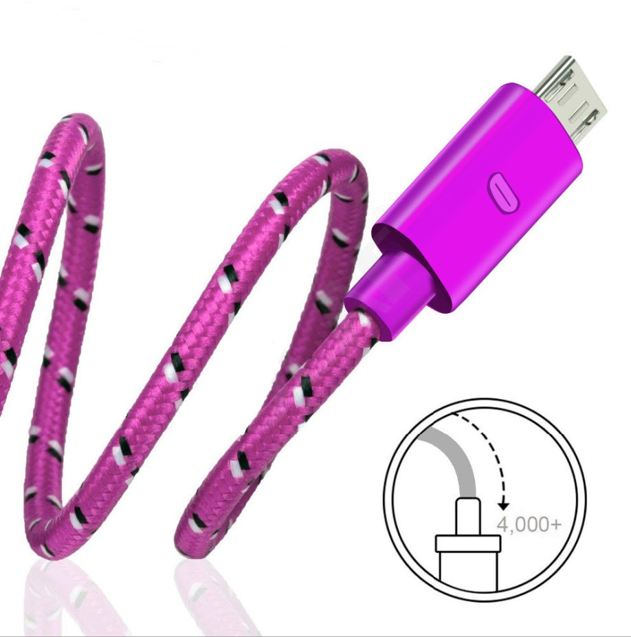 Cavo USB in nylon - The Best World Electric