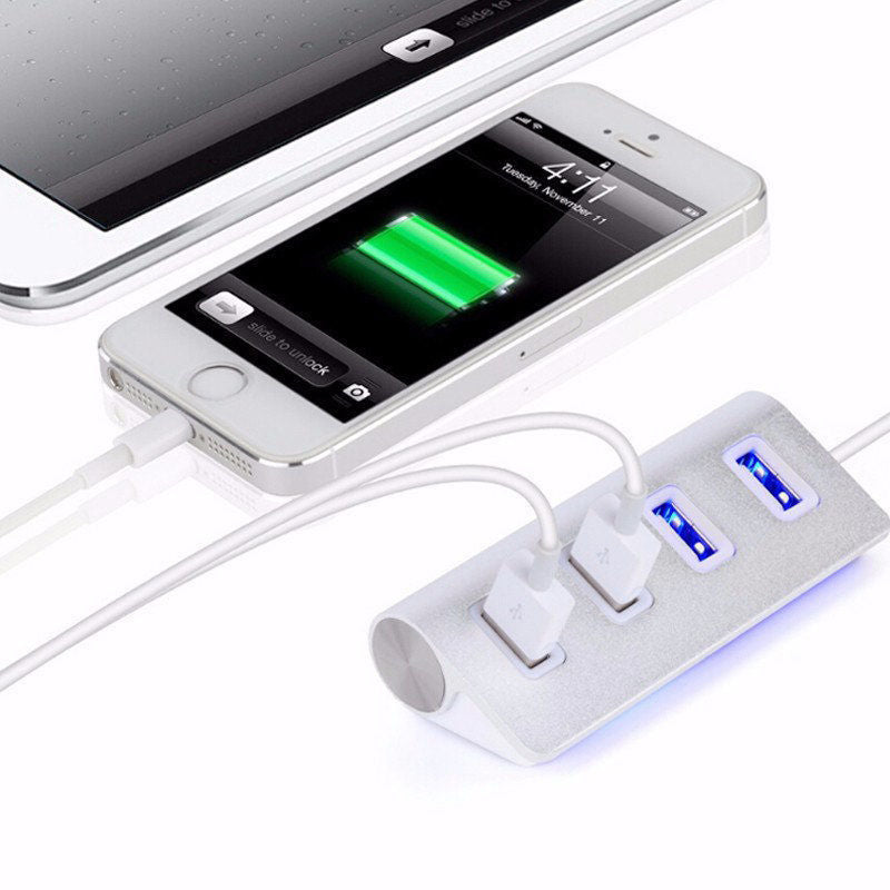 Compatible with Apple , Four-port USB 2.0 HUB hub - The Best World Electric