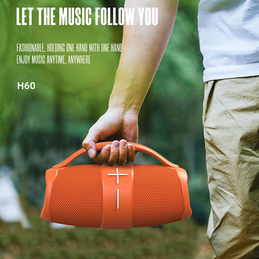 H60 Portable Bluetooth Speaker Outdoor Waterproof - The Best World Electric