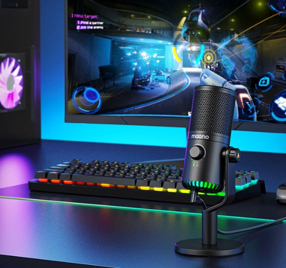 Computer Games Microphone Esports Anchor Live Voice Noise Cancelling - The Best World Electric